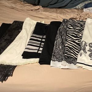 Multiple White House Black Market skirts